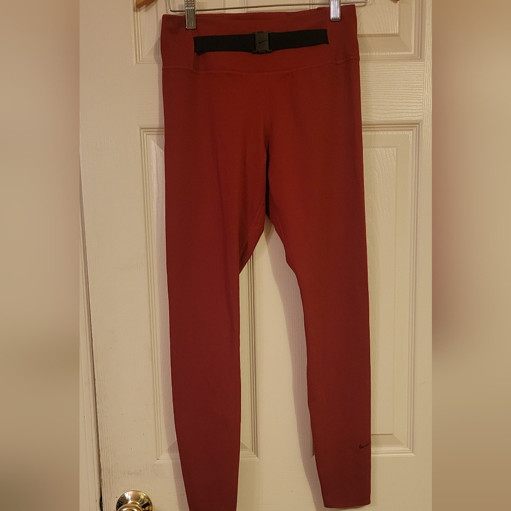 Nike Women's Dri-Fit One Lux Leggings Buckle Size Medium